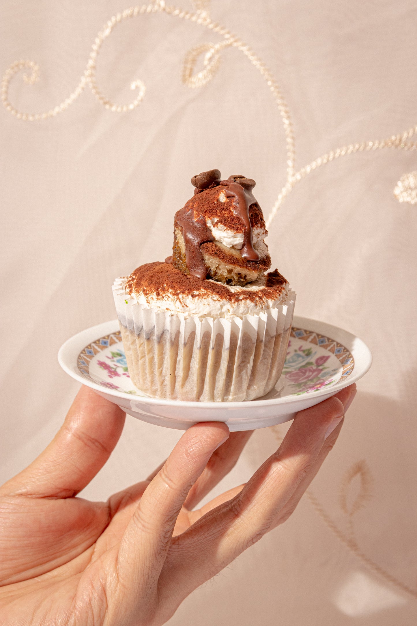 Cupcake de tiramisú