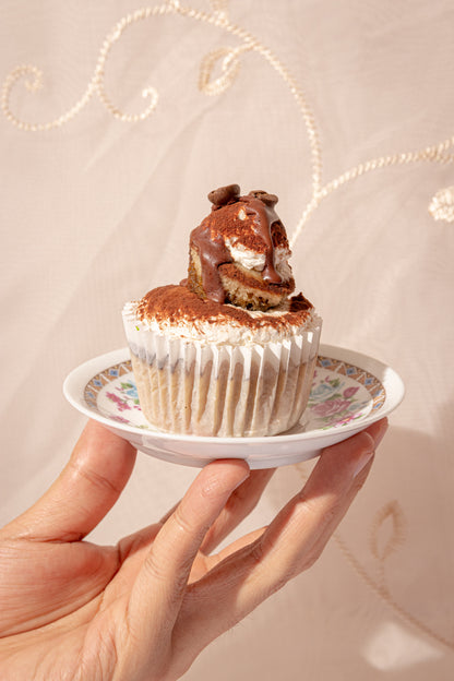 Cupcake de tiramisú